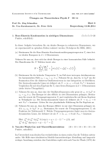 Ubungen zur Theoretischen Physik F SS 14 Blatt 8