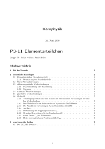 P3-11 Elementarteilchen