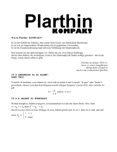 Version - Plarthin!