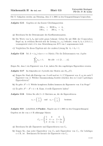 Mathematik II für inf, swt Blatt G3