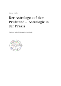 Astrologie in der Praxis - Astrocoaching von Michael Mahlke