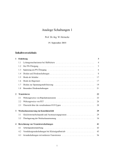 Analoge Schaltungen 1 - Transkommunikation.ch