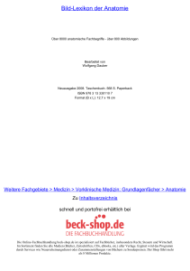 Bild-Lexikon der Anatomie - ReadingSample - Beck-Shop