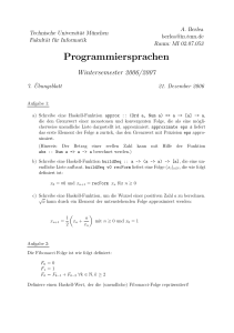 Programmiersprachen