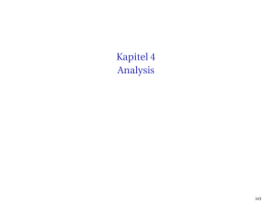 Kapitel 4 Analysis