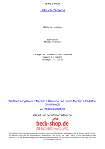 Fallbuch Pädiatrie - Beck-Shop