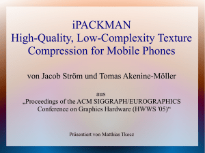 iPACKMAN High-Quality, Low-Complexity Texture Compression for