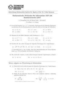 Mathematische Methoden für Informatiker INF-120