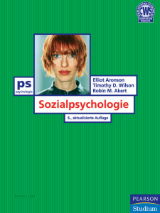Sozialpsychologie - PDF Inhaltsverzeichnis