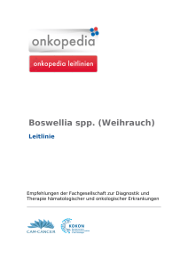 Boswellia spp. (Weihrauch)