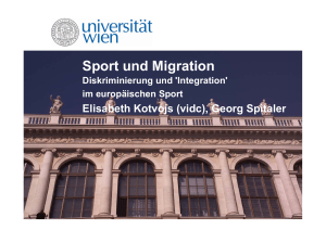 Sport und Migration