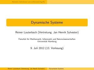 Dynamische Systeme
