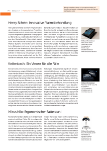 Henry Schein: Innovative Plasmabehandlung Kettenbach: Ein