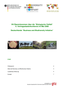 Deutschlands Business and Biodiversity Initiative