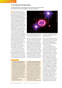 Die Supernova im Superrechner