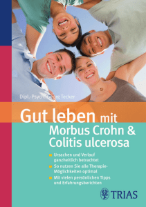 Gut leben mit Morbus Crohn und Colitis ulcerosa