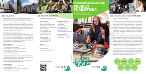 product engineering - Hochschule Furtwangen