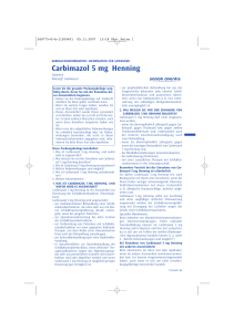 Carbimazol 5 mg Henning - die-apotheke