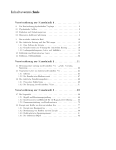Inhaltsverzeichnis - Christiani Akademie