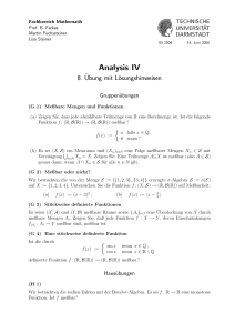Analysis IV - TU Darmstadt/Mathematik