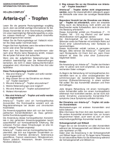Arteria-cyl® - Tropfen - Shop