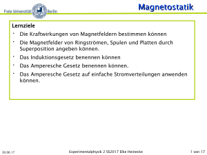Magnetostatik