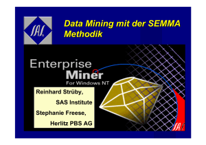 Data Mining mit der SEMMA Methode - SAS-Wiki