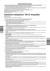 Calcitonin-ratiopharm® 50 IE Ampullen - medikamente-per