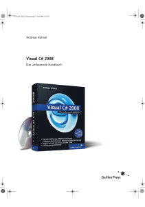 Visual C# 2008 Fehlerbehandlung und Debugging
