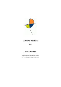 AstroPol-Analyse für Anna Muster