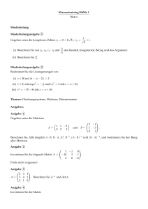 (i) x ∈ R mit - Mathematik, TU Dortmund