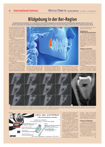 Bildgebung in der 8er-Region - Dental Tribune International