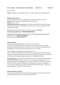 Ästhetik und Kunst  Drucktechniken 20.05.2021