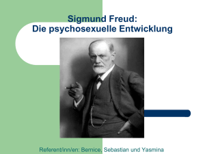 Die psychosexuelle Entwicklung nach Sigmund Freud - Frida