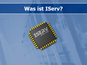 „Was ist IServ“.ppt - Kranich