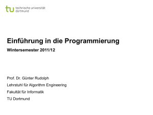 Kap09x - Lehrstuhl 11 Algorithm Engineering