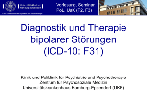 Bipolare Störung - Universitätsklinikum Hamburg