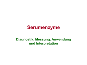 Enzyme - Diagnostik
