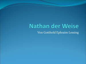 Nathan der Weise - literaturweltenbgymt10a