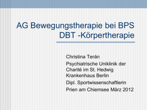 DBT -Körpertherapie