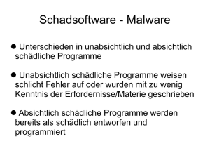Schadsoftware
