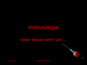Immunologie - Skript