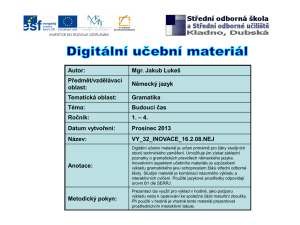 Futur I - Digitální učební materiály ke stažení