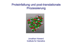 PowerPoint-Präsentation - Institute for Genetics