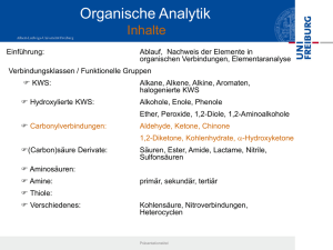 Organische Analytik