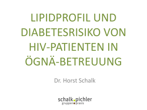 lipidprofil und diabetesrisiko von hiv-patienten in ögnä