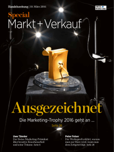 Markt+Verkauf - Swiss Marketing