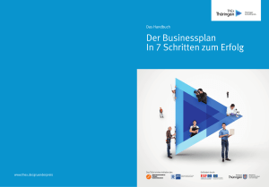 Der Businessplan In 7 Schritten zum Erfolg