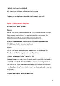 NDR Info Das Forum (08.03.2016) SOS Malediven – Alleinherrschaft