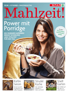 SPAR Mahlzeit! Ausgabe 05/2015